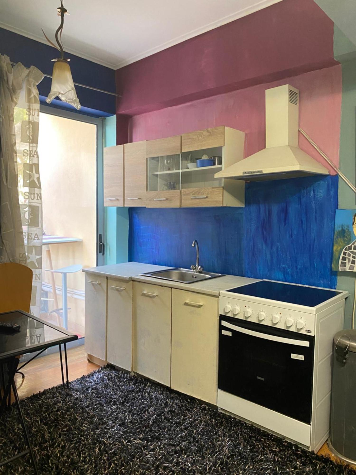 Apartment With Barbecue 1 Km Beach Атина Екстериор снимка
